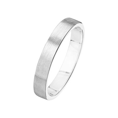 Alliance Homme Argent St-Honore 4mm