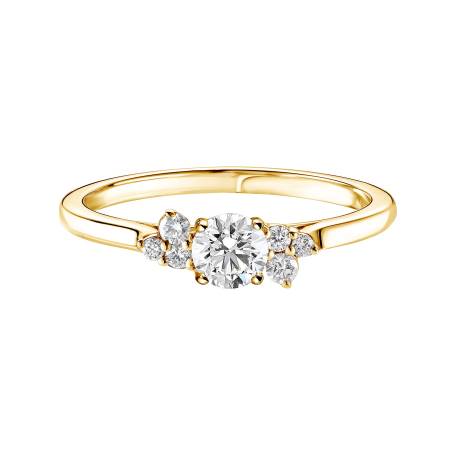 Ring 18K Gelbgold Diamant Baby EverBloom 0,4 Ct