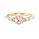 Thumbnail: Ring Yellow gold Tourmaline and diamonds Lady Duo de Poires 1