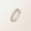 Bague Or blanc et rose Diamant RétroMilano Uno S 1