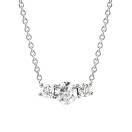 Vignette : Pendentif Or blanc Diamant Lady Duo 1