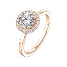 Thumbnail: Ring Rose gold Diamond Rétromantique L 1