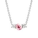 Vignette : Pendentif Or blanc Tourmaline et diamants Lady Duo 1