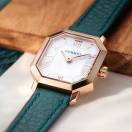 Thumbnail: Watch strap Rose steel Prima double 6