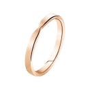 Thumbnail: Wedding band Rose gold Lady Jonc 1