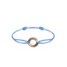 Thumbnail: Cord Bracelet Rose gold Entaille Rayons 1