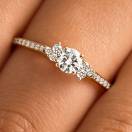 Vignette : Bague Baby EverBloom 0,4 ct Pavée 1