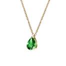 Vignette : Pendentif Or jaune Tsavorite et diamants Lady Poire M 2