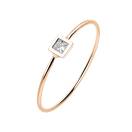 Thumbnail: Ring Rose gold Diamond Gemmyorama Carrée 1