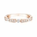 Thumbnail: Ring Rose gold Diamond MET L 1