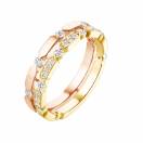 Thumbnail: Ring Rose and yellow gold Diamond MET Duo M 2