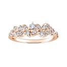 Vignette:Ehering Roségold Diamant EverBloom 1