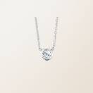 Pendentif Or blanc Diamant Gemmyorama Diamant 1