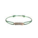 Thumbnail: Cord Bracelet Rose gold Entaille Crans 1