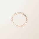 Bague Or rose Diamant Paris 1901 S 3