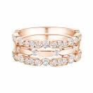 Thumbnail: Ring Rose gold Diamond MET Prima 1