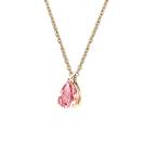 Vignette : Pendentif Or jaune Tourmaline et diamants Lady Poire M 2