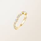 Bague Or jaune Diamant MET L 1