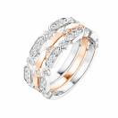 Thumbnail: Ring Rose and white gold Diamond MET Prima 2
