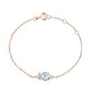 Vignette : Bracelet Or rose Aigue-marine et diamants Baby EverBloom 1