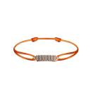 Thumbnail: Cord Bracelet Rose gold Entaille Crans 1