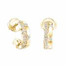Thumbnail: Earrings Yellow gold Diamond MET 1