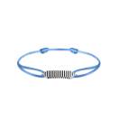 Thumbnail: Cord Bracelet White gold Entaille Crans 1