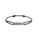 Thumbnail: Cord Bracelet Rose gold Entaille Crans 1