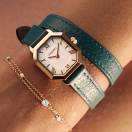 Thumbnail: Watch strap Rose steel Prima double 3