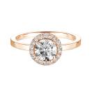 Thumbnail: Ring Rose gold Diamond Rétromantique L 2