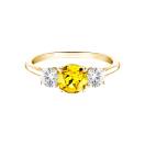 Vignette : Bague Or jaune Saphir Jaune Little Lady Duo 1