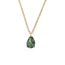 Vignette : Pendentif Or jaune Saphir Vert et diamants Lady Poire S 1