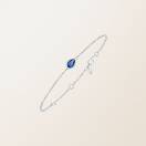 Bracelet White gold Sapphire Gemmyorama 1