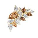 Thumbnail: Mono earring Yellow gold Diamond EverBloom Haute Joaillerie 1