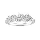 Thumbnail: Wedding band White gold Diamond EverBloom 1