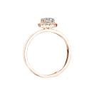 Vignette:Ring Roségold Diamant Rétromantique M 3