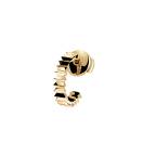 Thumbnail: Mono earring Yellow gold Entaille 1