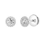 Thumbnail: Earrings White gold Diamond Rétromantique S 1