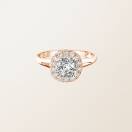Bague Or rose Diamant Mada 1