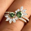 Thumbnail: Little EverBloom Pavée Ring 3