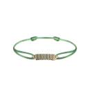 Thumbnail: Cord Bracelet Yellow gold Entaille Crans 1