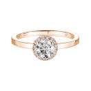 Thumbnail: Ring Rose gold Diamond Rétromantique M 2