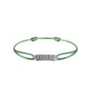 Thumbnail: Cord Bracelet White gold Entaille Crans 1