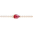 Thumbnail: Bracelet Rose gold Ruby Gemmyorama 2