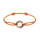 Thumbnail: Cord Bracelet Rose gold Entaille Rayons 1