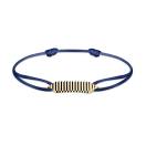 Vignette : Bracelet cordon Or jaune Entaille Crans 1