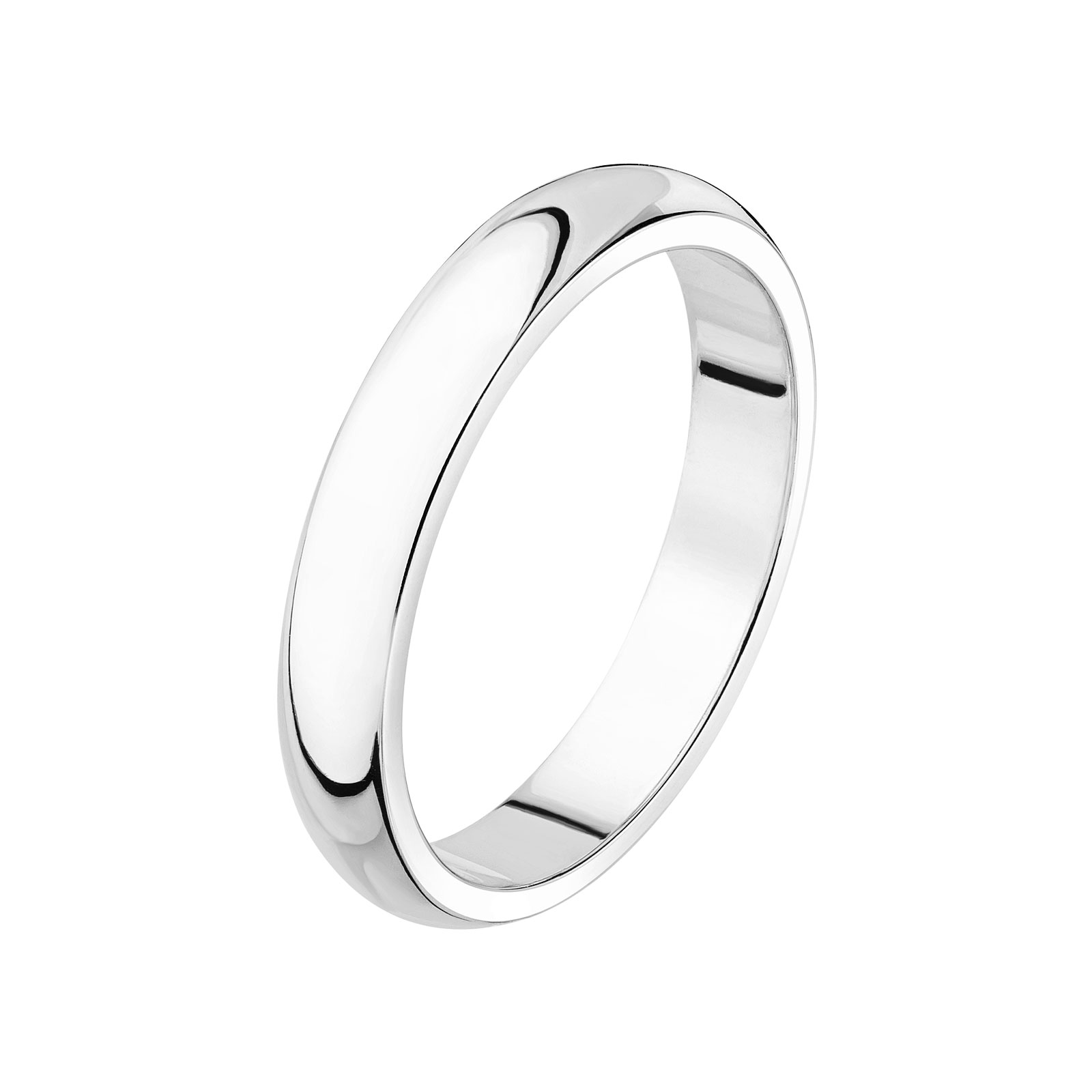Wedding band Sterling Silver Gaillon 4 mm 1
