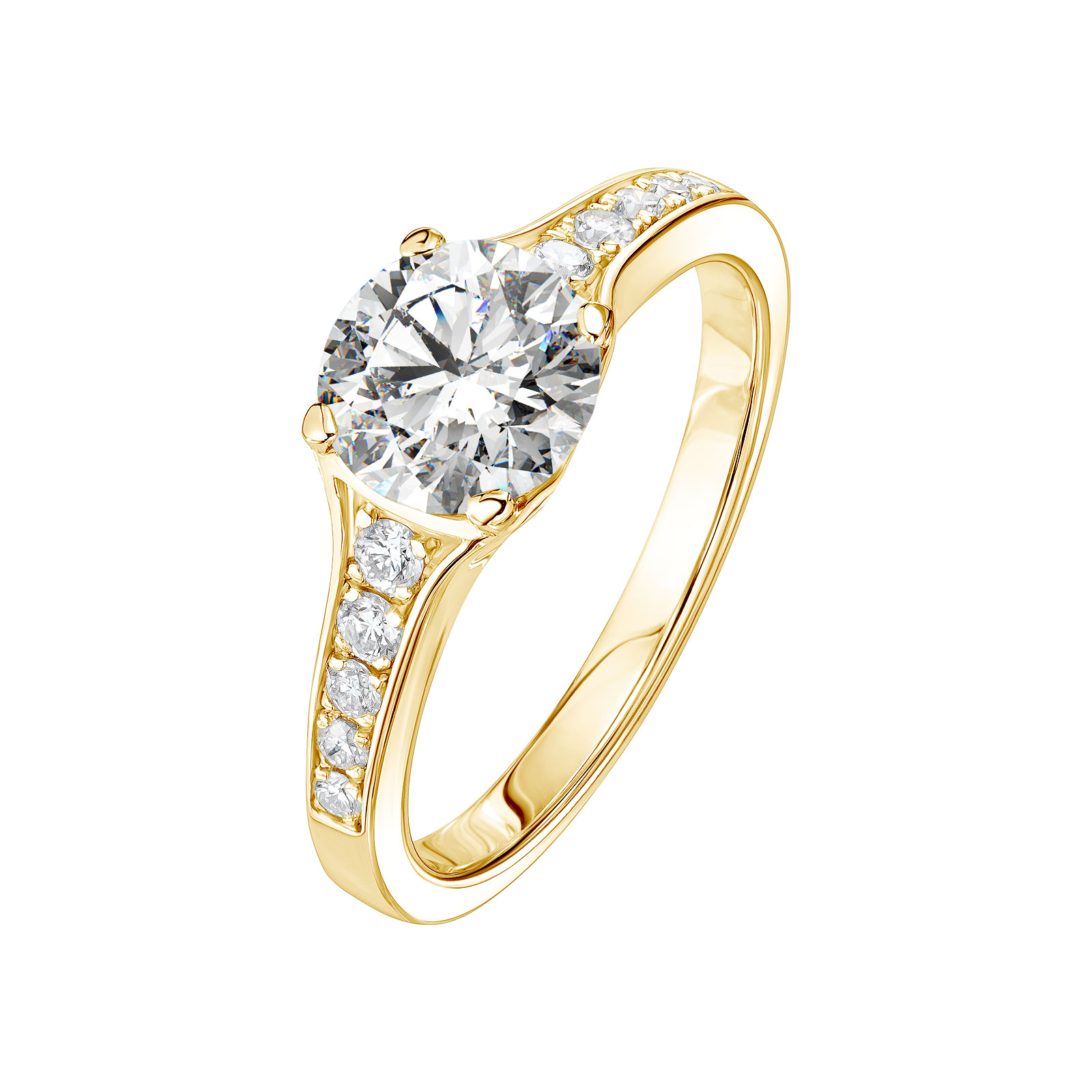 Ring Gelbgold Diamant Victoria 1