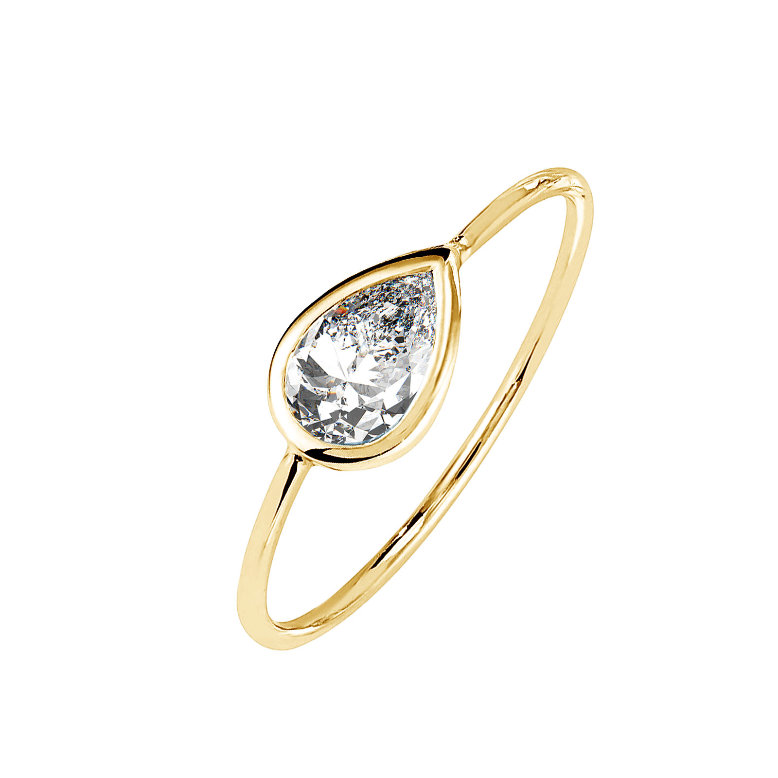 Ring Gelbgold Diamant Gemmyorama 1
