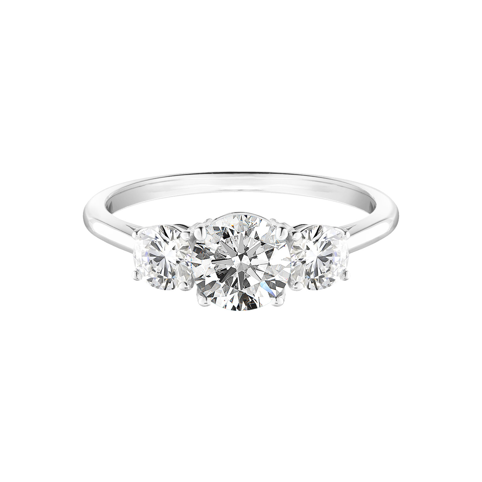 Ring Weißgold Diamant Little Lady Duo 1